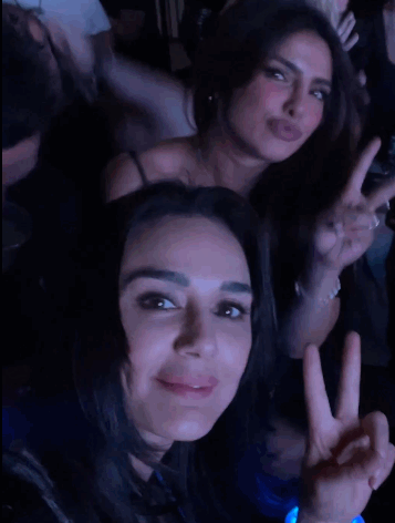 Priyanka Chopra and Preity Zinta (pic credit Preity Zinta Instagram)