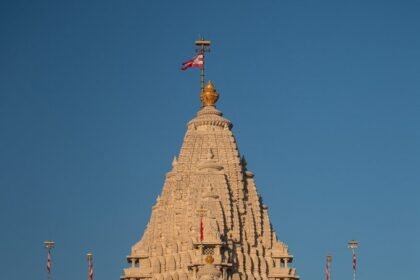 New Jersey's Akshardham Temple-pic credit -rightwingchora Twitter