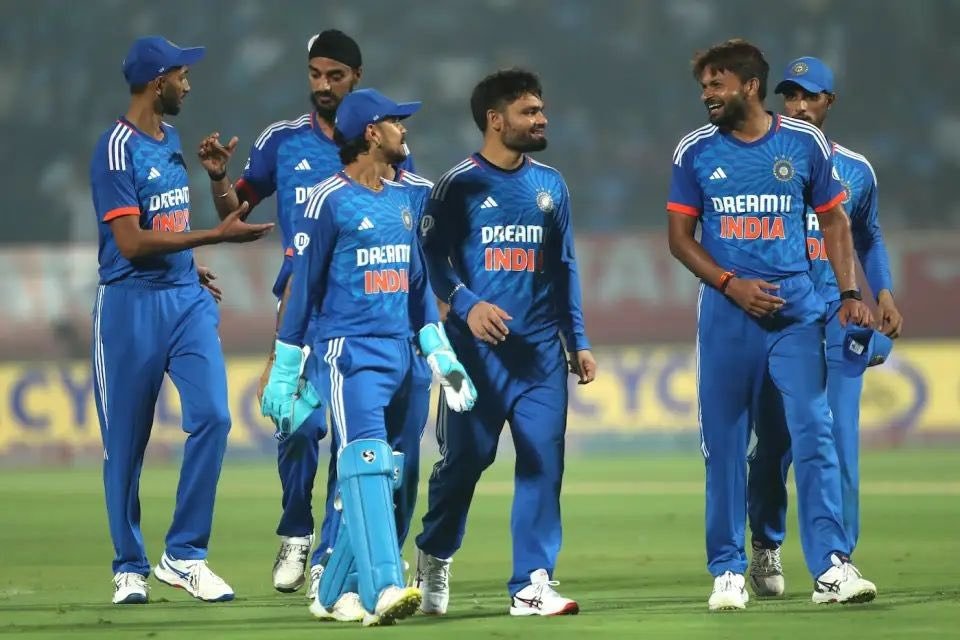 India cricket team (pic credit BCCI "X")