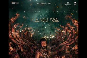 Kanguva poster (pic credit actorsuriya Insta)