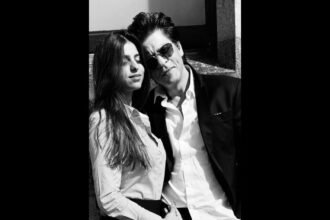 Shahrukh & Suhana (pic credit iamsrk Insta)