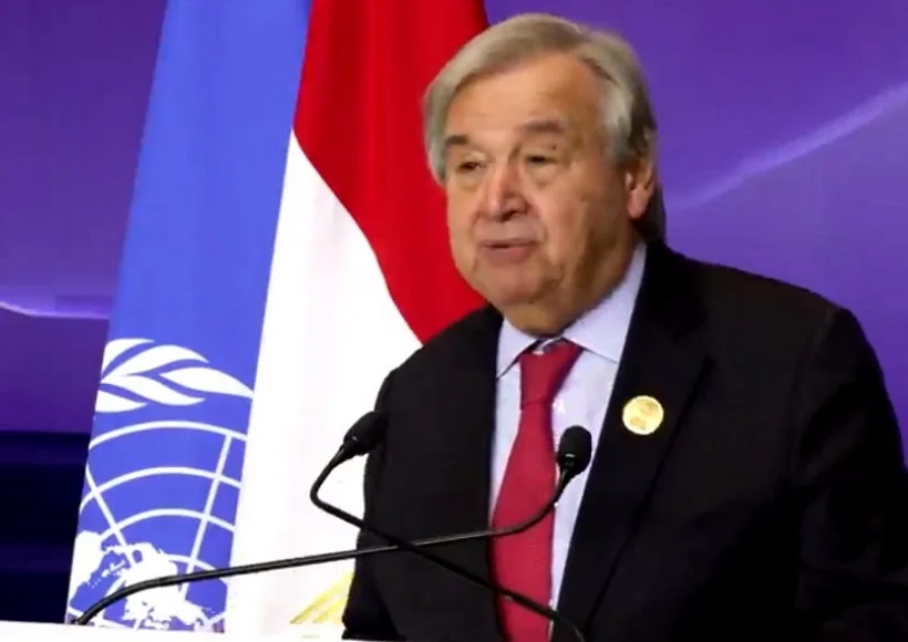 United Nations Secretary General Antonio Guterres