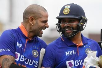 Rohit Sharma and Shikhar Dhawan