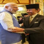 Narendra Modi met Sultan Haji Hassanal Bolkiah