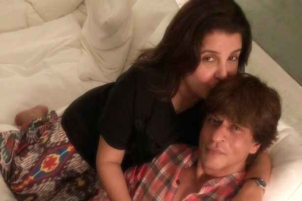 Farah Khan and Shah Rukh Khan