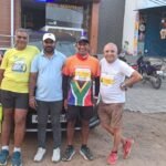 Deccan Ultra 200 Miler- 2024 - Relaxing after Run