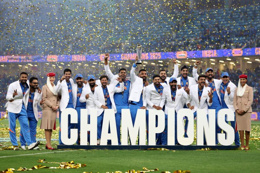 India won the Champions Trophy 2025