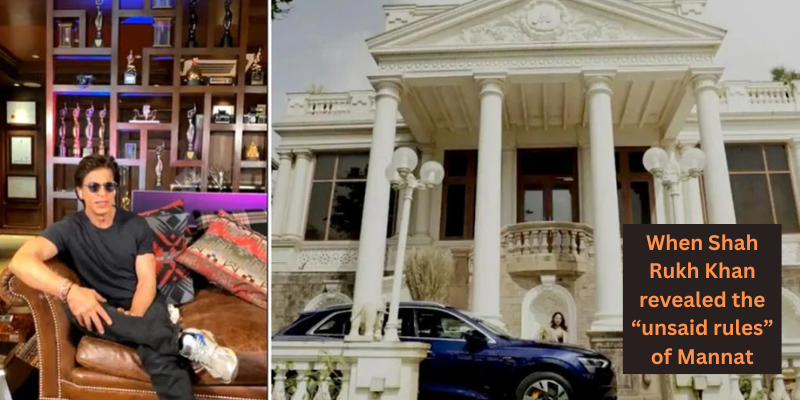 Shah Rukh Khan and Mannat