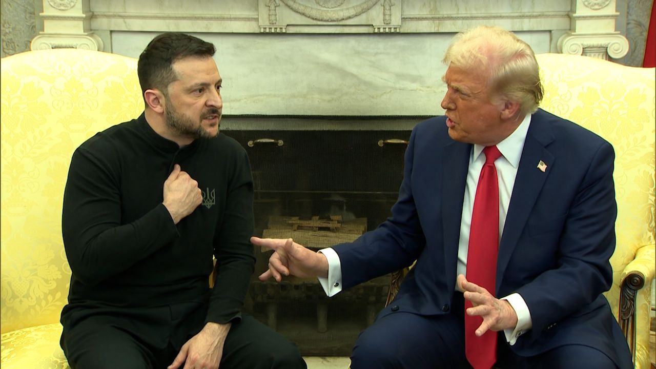 Zelensky and Trump